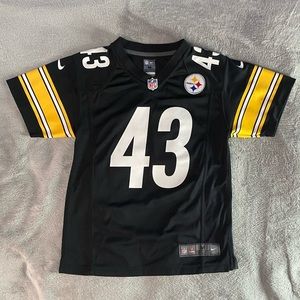 Kids NFL Pittsburg Steelers Troy Polamalu Jersey